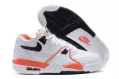 nike air flight 89 retro vintage white orange